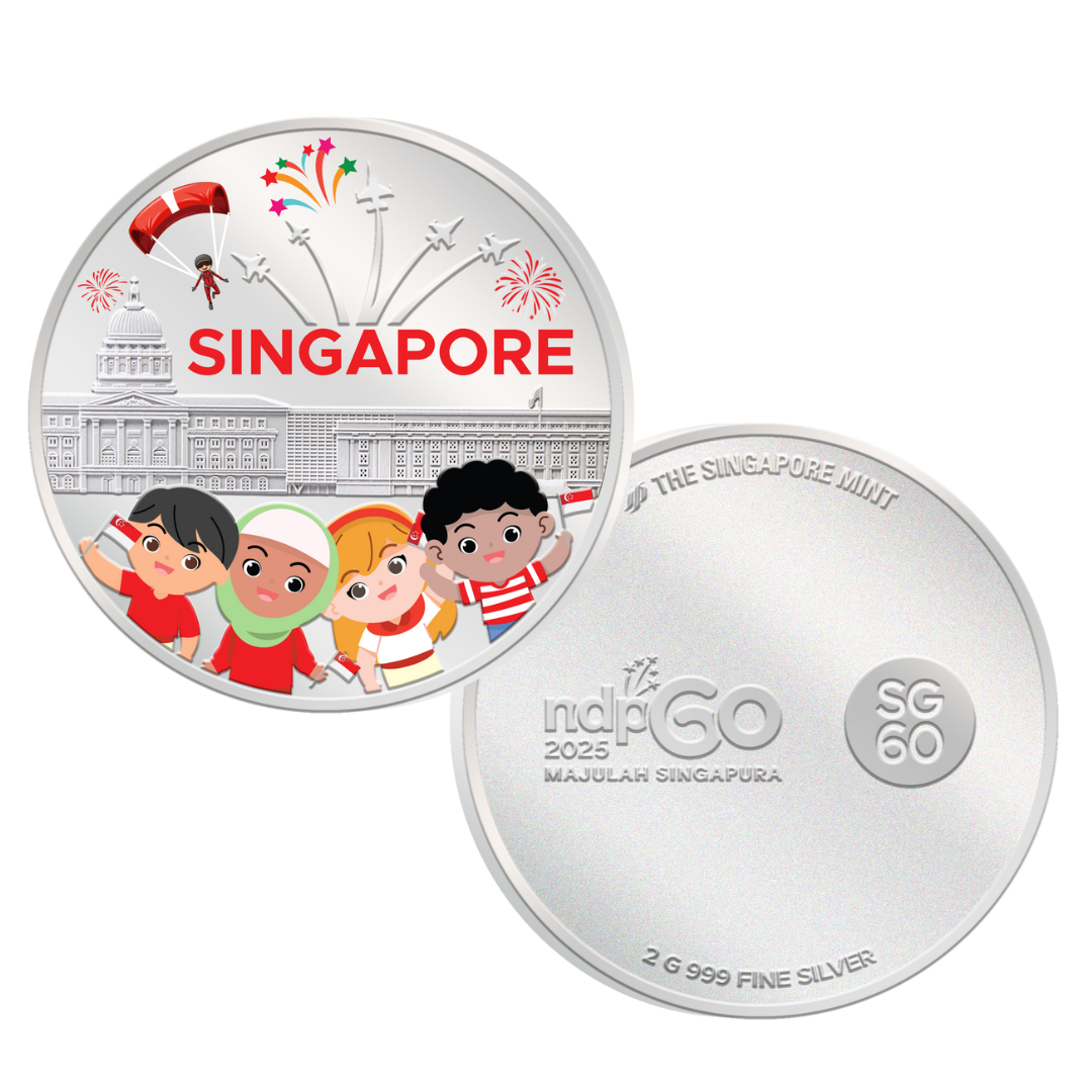 2 g 999 Fine Silver Medallion